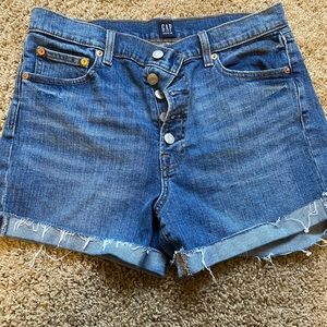 Gap High Rise Denim Shorts -  Size 29
